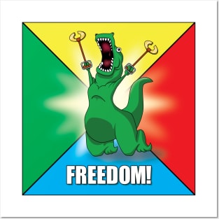 Freedom! Posters and Art